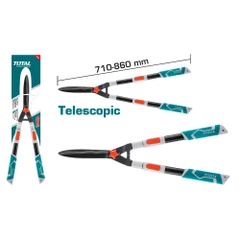 Телескопична ножица за храсти TOTAL Industrial, 710 - 860 мм